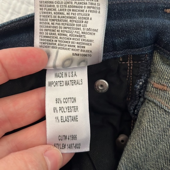 Citizens of Humanity Jeans Womens Size 26 Blue Rocket Crop High Rise Skinny NWOT - Picture 8 of 11